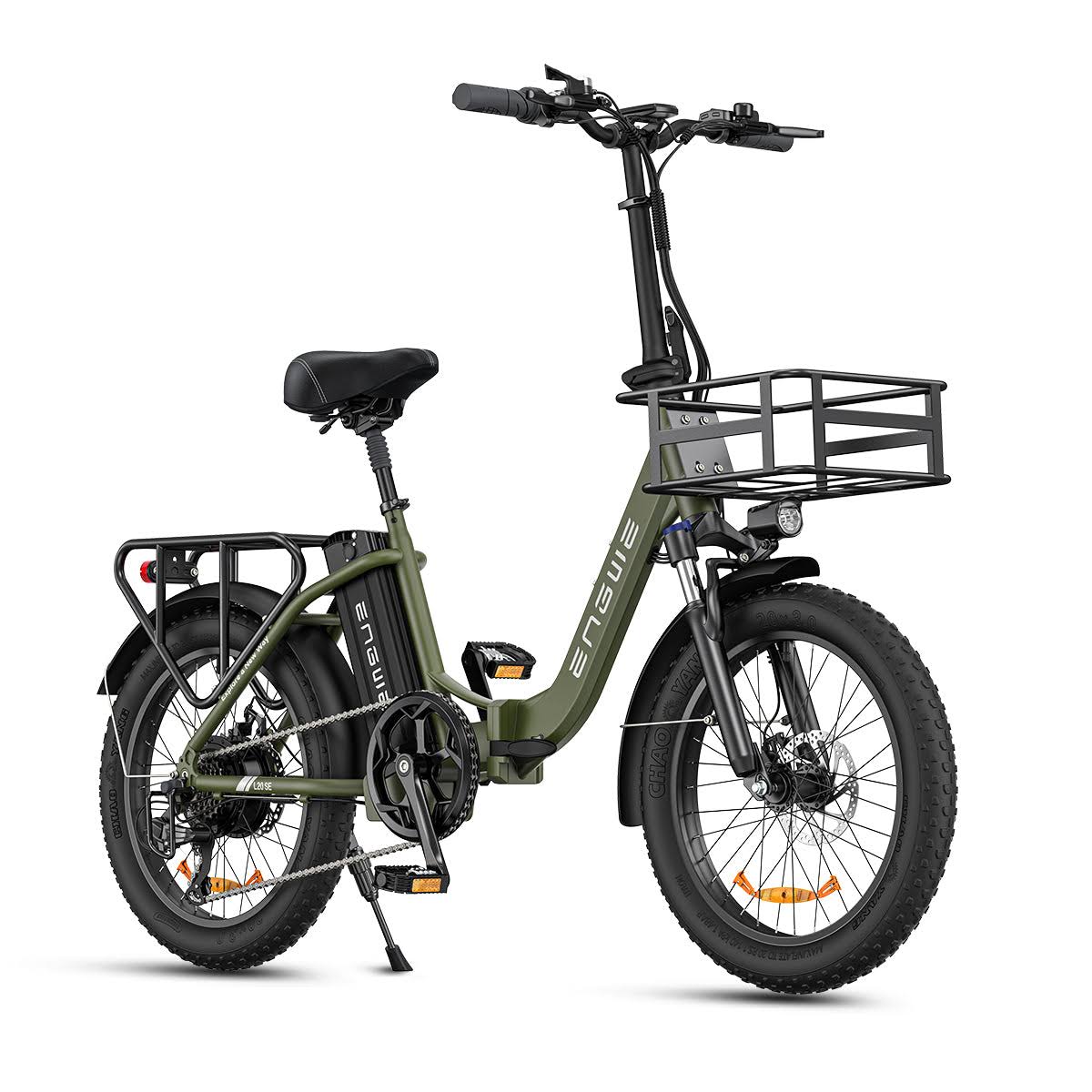ENGWE L20 SE 250W 20' Foldable Electric Bike City E-Bike 36V 15.6Ah, Black