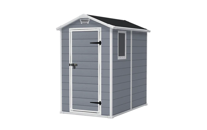 Keter Manor Shed 6x4ft – Grey