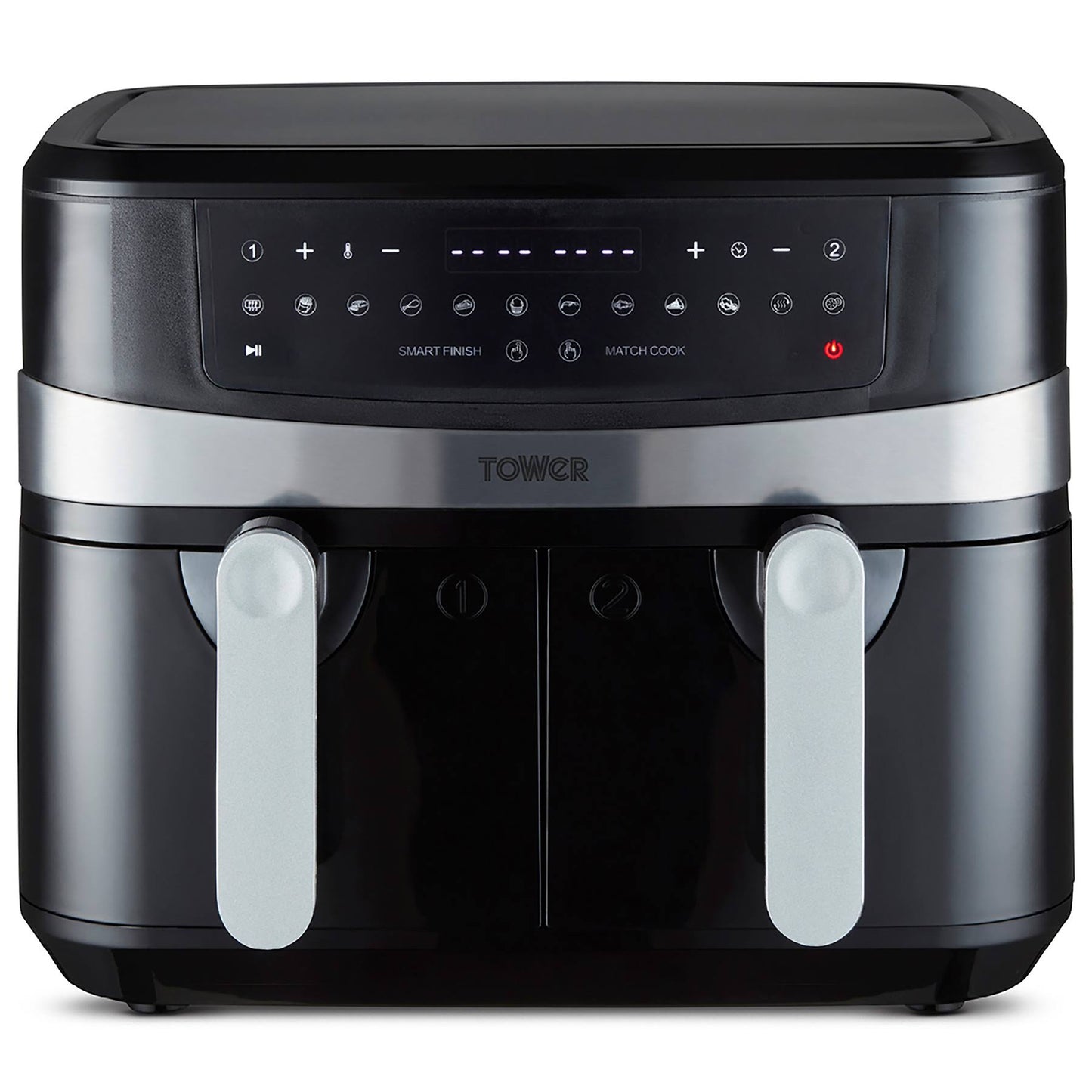 Tower T17088 Vortx 9L Dual Basket Air Fryer . Tower. Black. Fryers
