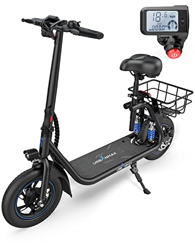 URBANMAX C1 Pro Electric Scooter with Seat Adult Electric Scooters