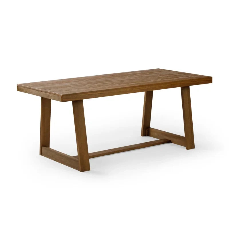 Linzy Pine Solid Wood Dining Table 1