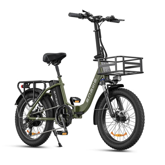 ENGWE L20 SE 250W 20' Foldable Electric Bike City E-Bike 36V 15.6Ah, Black
